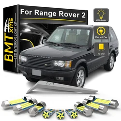 BMTxms 22Pcs For Land Rover Range Rover 2 II P38 P38A 1995 1996 1997 1998 1999 2000 2001 Complete LED Interior Light Bulb Kit