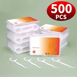 500/250/50PCS - Smooth Floss Rod - Cleaning interdental gaps and oral care