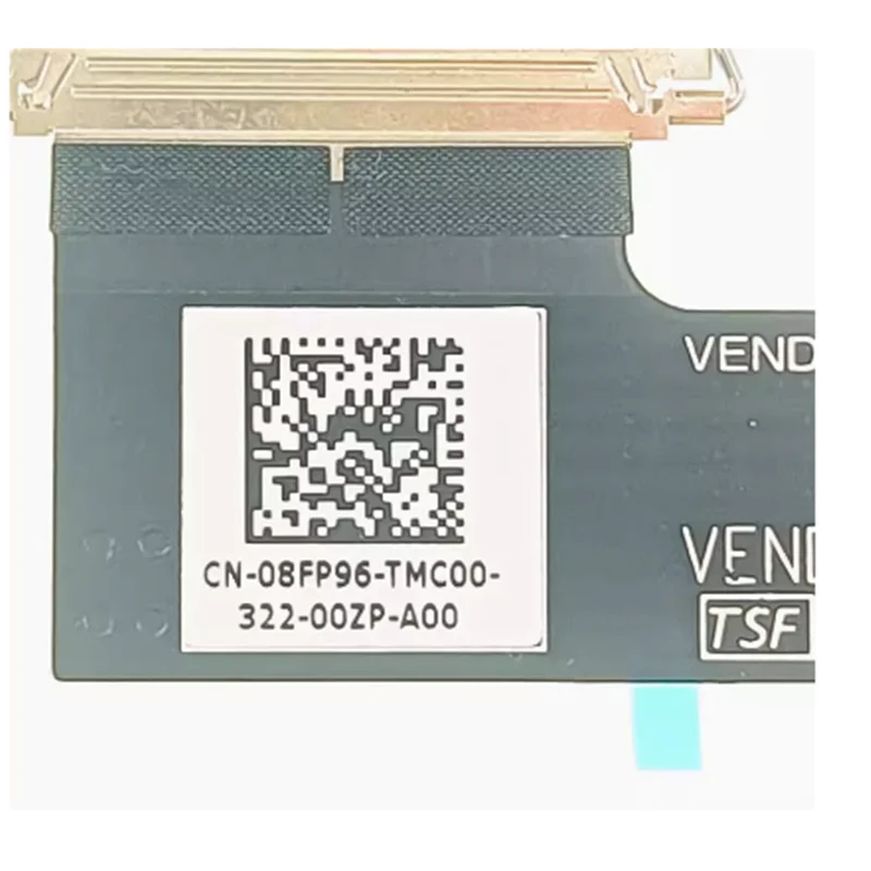 Imagem -04 - Cabo Edp Hds41 para Alienware X14 r1 Lcd 08fp96 Lf-l382p Peças Novas do Portátil