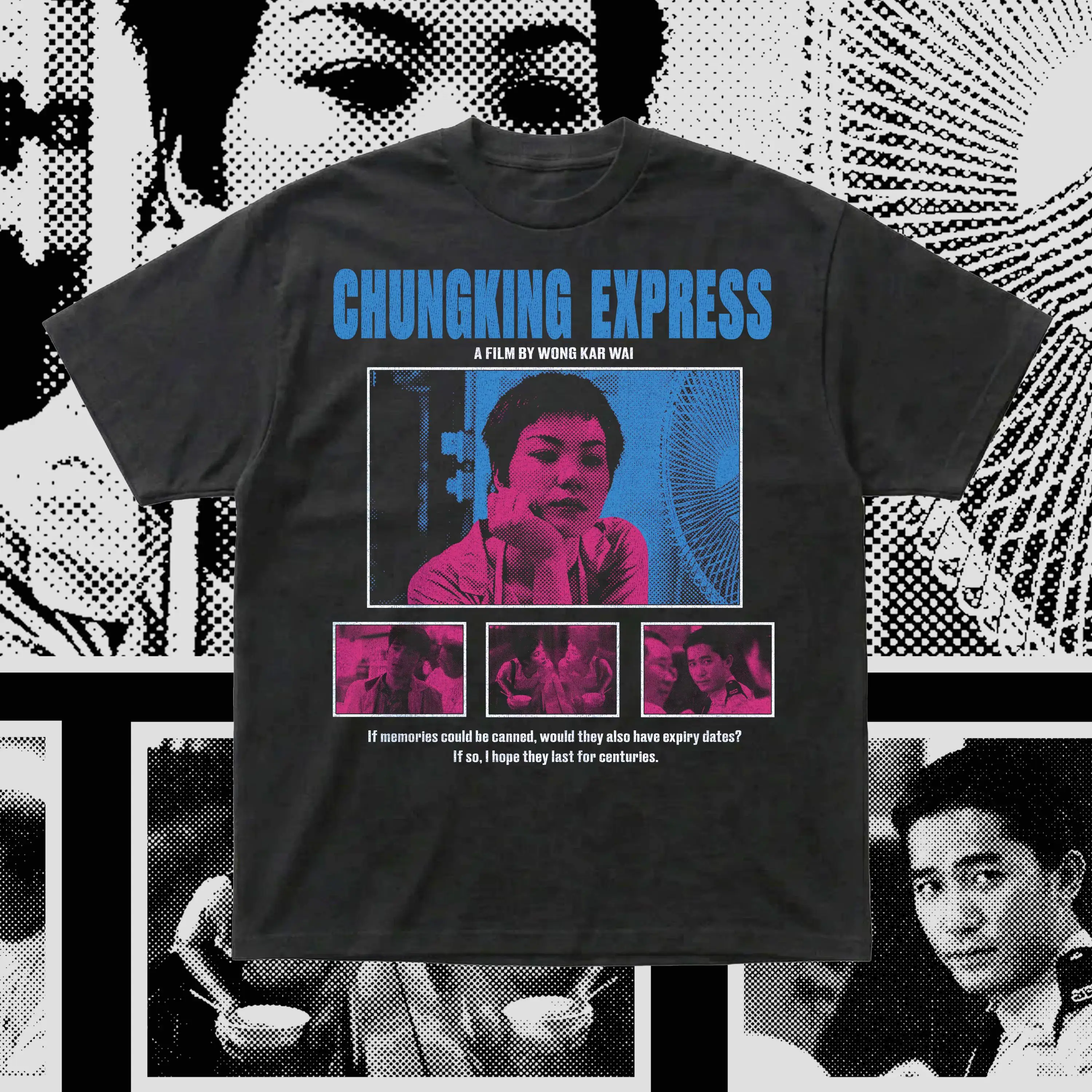 Chungking Express Movie T-shirt, Faye Wong Tee, Wong Kar Wai Movie