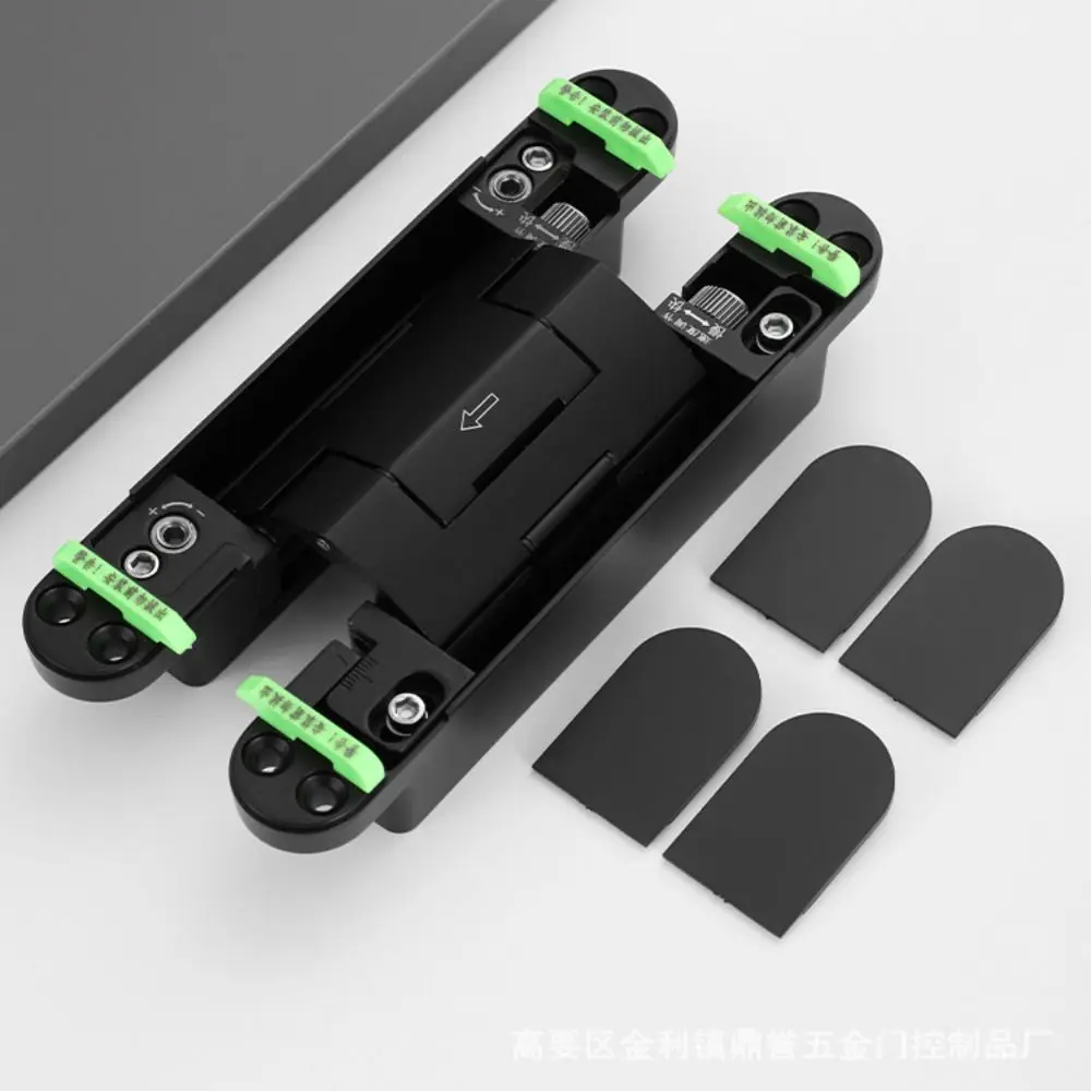 

Silent Close Hydraulic Adjustable Hinge Folding Invisible Mounting Automatic Door Closing Device Strong Bearing Capacity