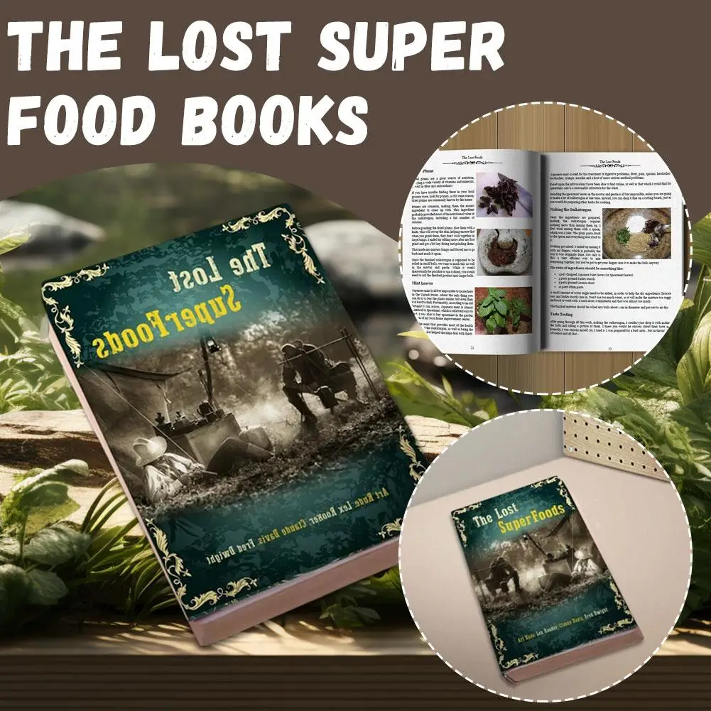 

The Lost Book of Superfoods Best Selling Book Help To Rediscover The Magic of Food With Exquisite Illustration Practical Recipes