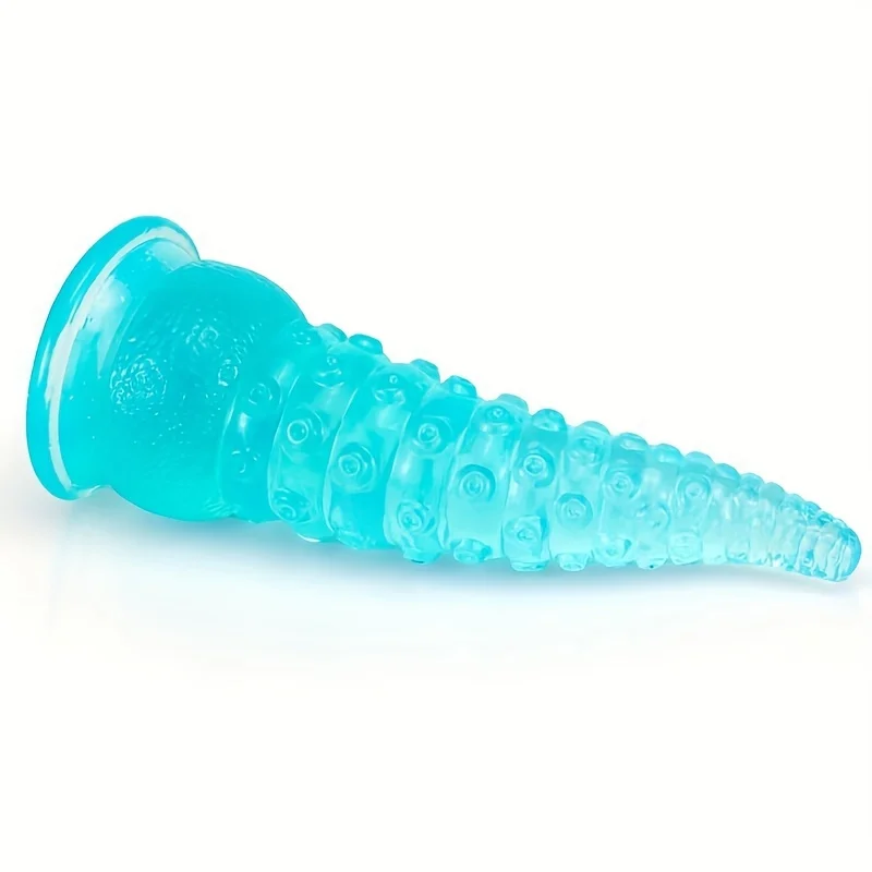 Adult Supplies Sex Toy high-quality Soft Pvc Octopus Tentacle Butt Plug Dildo Creative Shape Anal Plug With Powerful Suction Cup