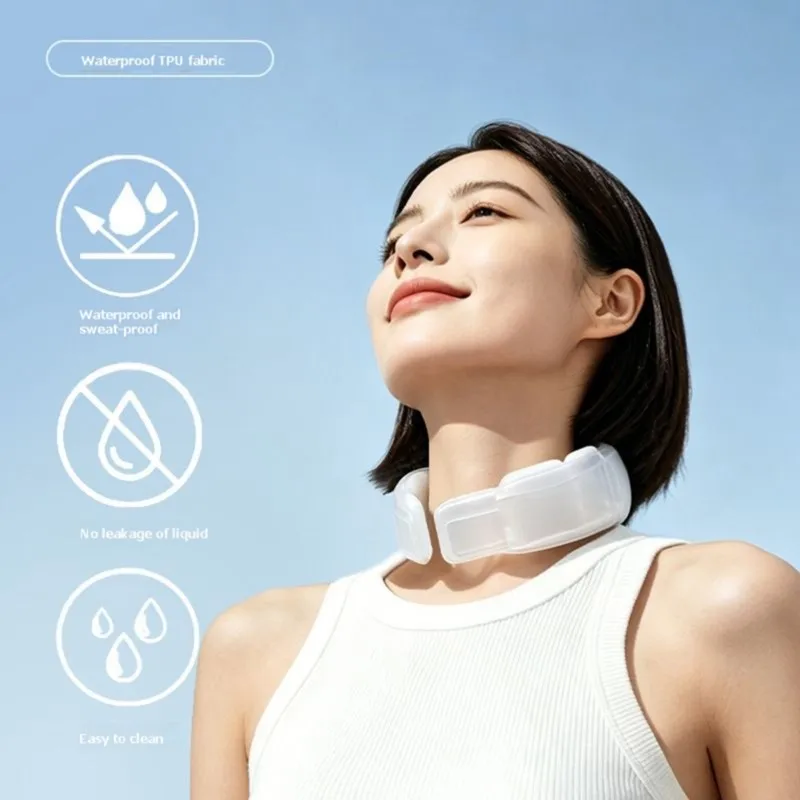 2026 New PCM Neck Cooling Tube, Reusable Ice Ring For Hot Summer Weather Outdoor Work, TPU Freezable Collar Neck Cooler Wrap