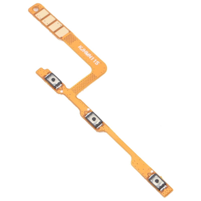 For Xiaomi Redmi Note 11 11S 4G Power Switch Button Volume Key Flex Cable Red Mi 11 Smartphone Repair Parts