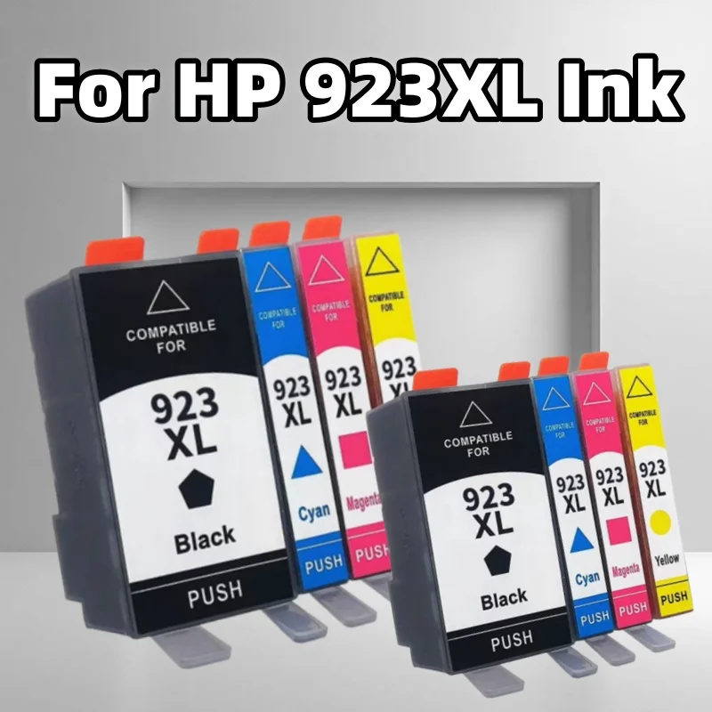 

1 Set 923XL Ink Cartridge For HP OfficeJet Pro 8120 8122 8124 8130 8132 8125 8134 8135 8138 8139 Ink Cartridge Printer