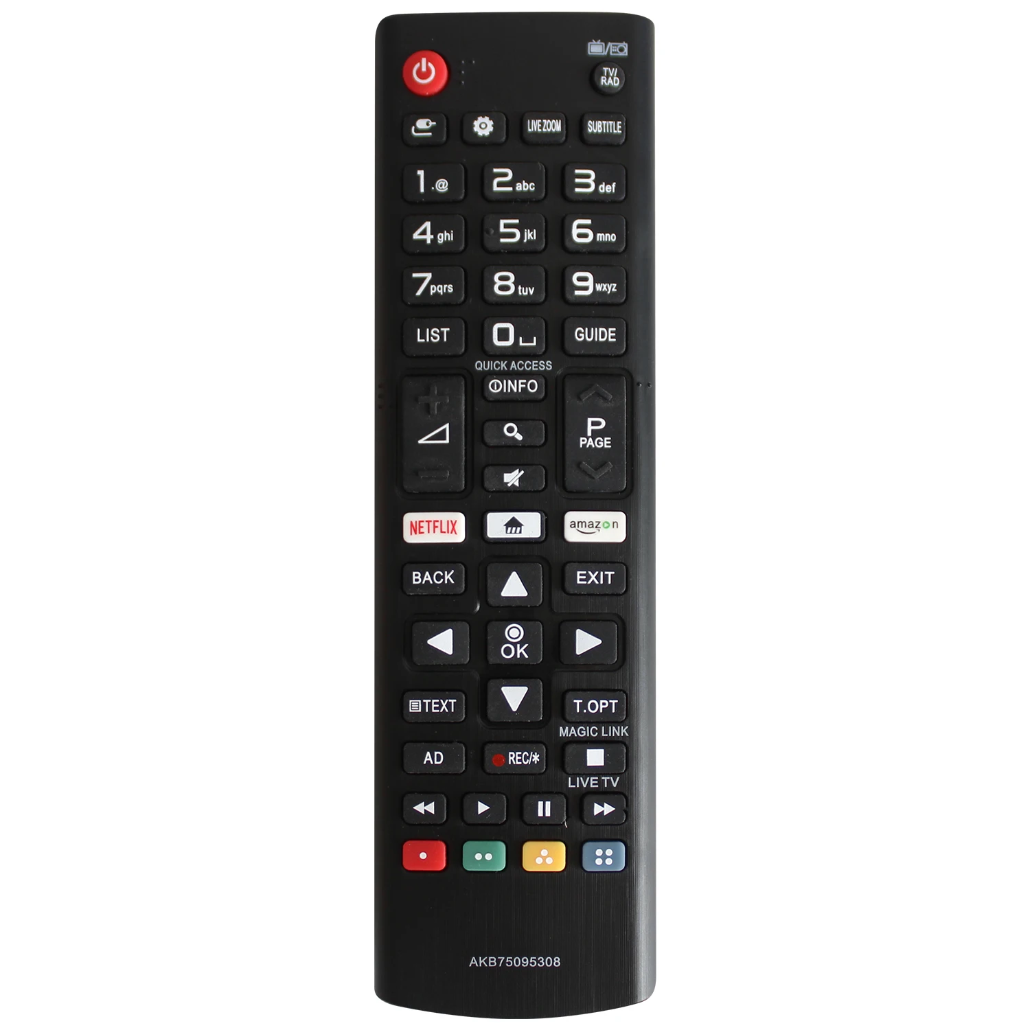 Replacement Universal Remote Control AKB75095308 Suitable for LG LED/LCD Smart TV