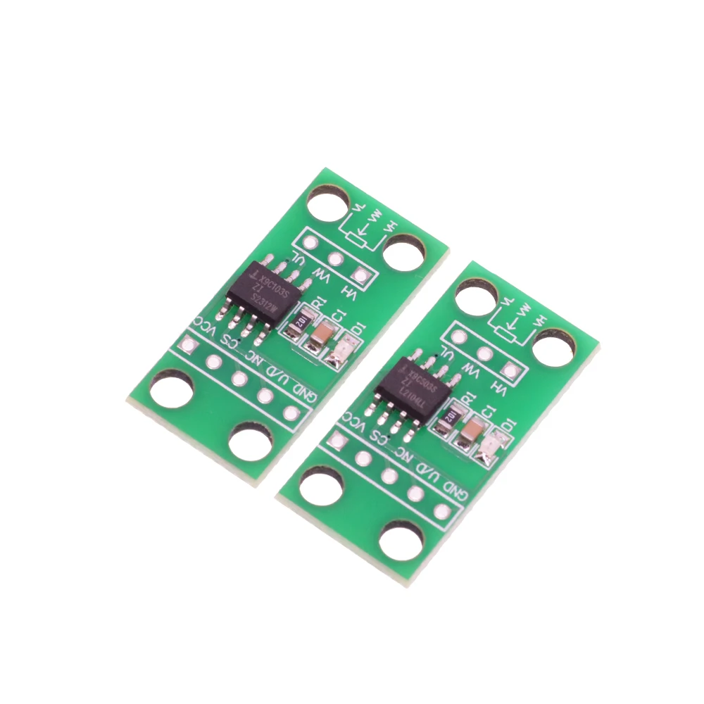 10K 50K Adjustable 100th order Digital Potentiometer Board Module DC3V-5V For Arduino X9C103S X9C503S