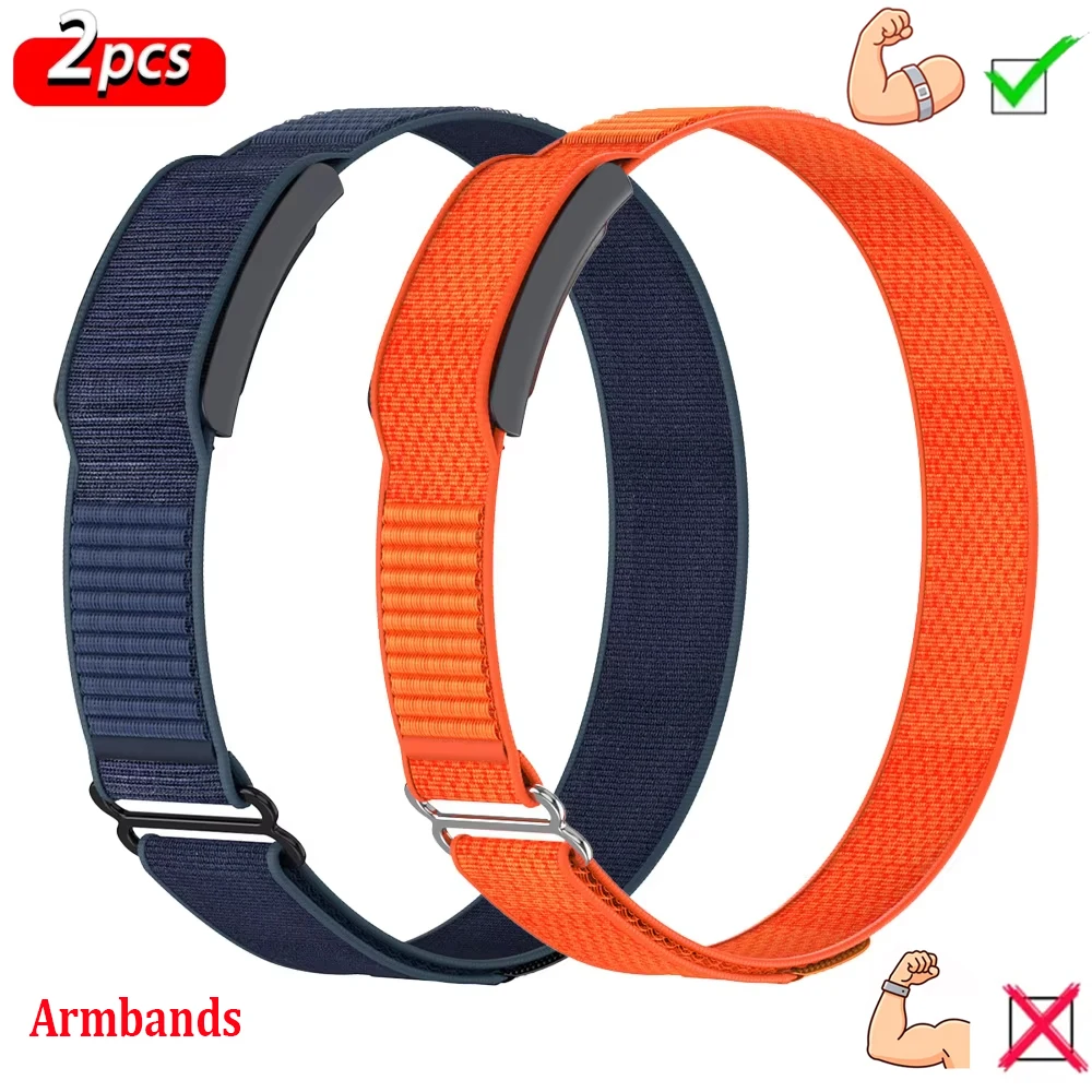 Für Amazfit Helio Einstellbare Nylon Arm Strap Atmungsaktive Sport Bands für Fitness Tracker Ersatz correa amazfit helio straps