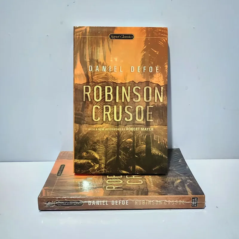 

Cast Away English Version Signet Classics:Robinson Crusoe Literary Fiction English Books Libros Livros