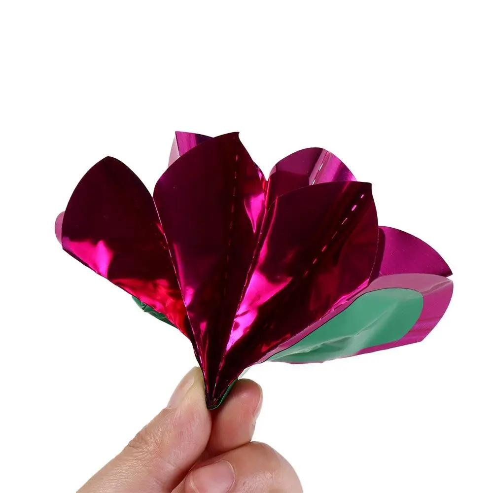 Magic Props Magic Spring Flowers PVC Sequins Mentalism Empty Hand Appear Flower Gimmick Props Performing