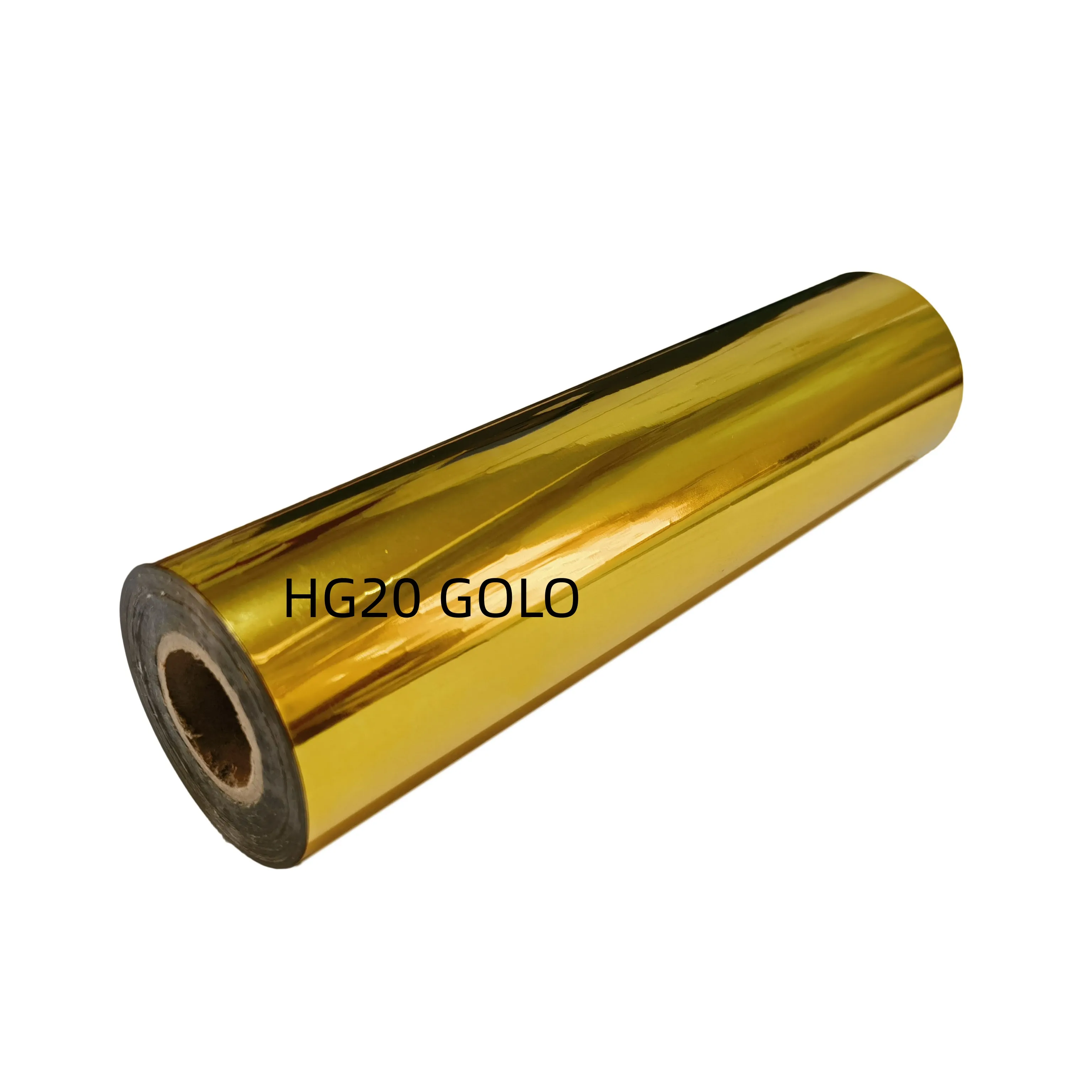 21cm x 120m  Hot Stamping Fuser Laser Letter Paper Digital Minc Gold Foil Roll For Printer