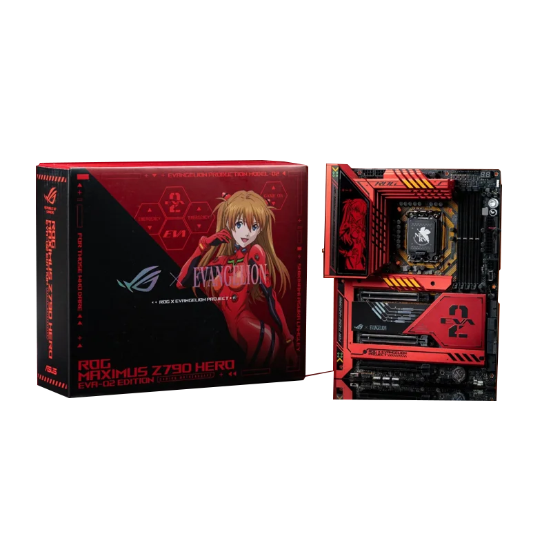 

The New ROG MAXIMUS Z790 He Ro EVA-02 Edition LGA1700 Slot Pcie 4.0 SSD Z790 Wireless DDR5 Motherboard Game