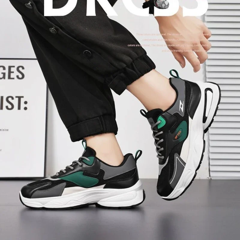 

Men's Sneakers 2024 Summer All-Match Mesh Casual Shoes Soft Bottom Shoes Spring and Autumn Breathable Sports Shoes Tenis Hombres