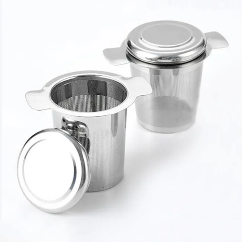 Teaware Accessories Kitchen Tools Tea Infuser Tea Leak Stainless Steel Tea Infuser Teapot Tray Spice Strainer Herbal Filter