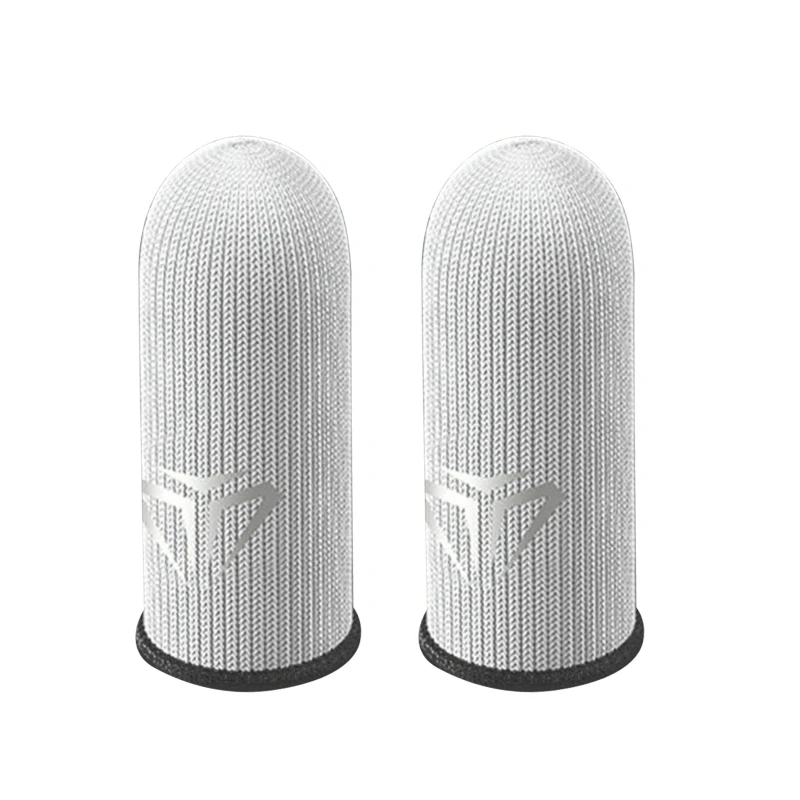 45BB Dünne Finger Handschuhe für Gamer Dünne Tragbare Leichte Fingertip Abdeckungen mit Lagerung Fall Tragen Widerstehen Fingertip Fall