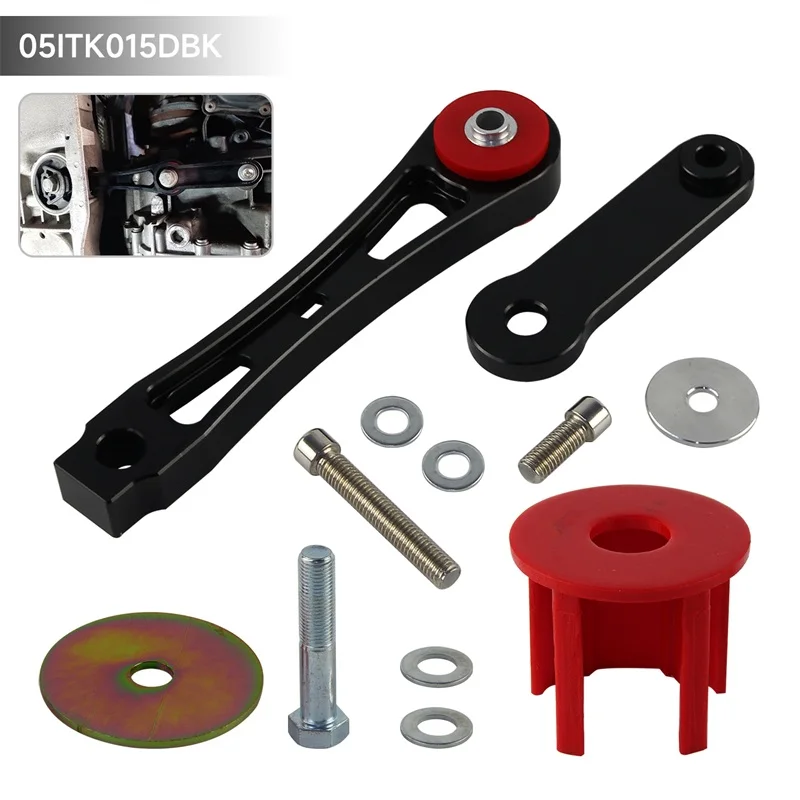 

Spulen Dog Bone Transmission Engine Mount Kit Street For VW Golf/GTI/Rabbit MK5 2.0 TS 06-09 2.0TSI/TDI/FSI Black