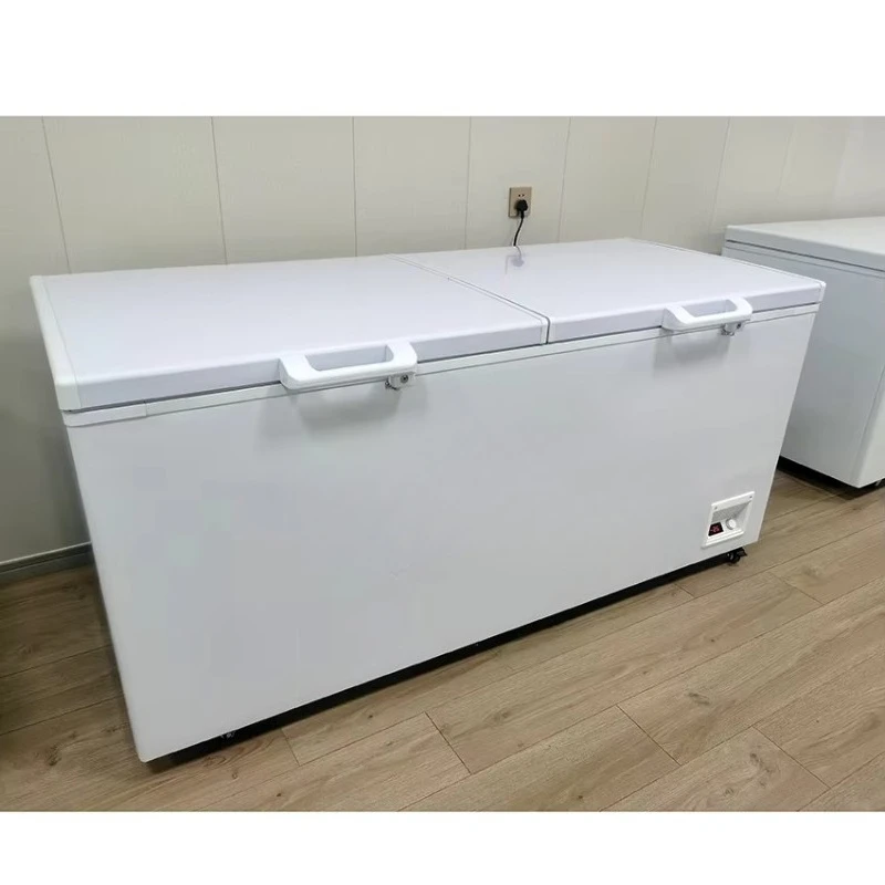 Capacity Top Open Refrigerator Cabinet Horizontal Deep Freezer Top Open Door Freezer