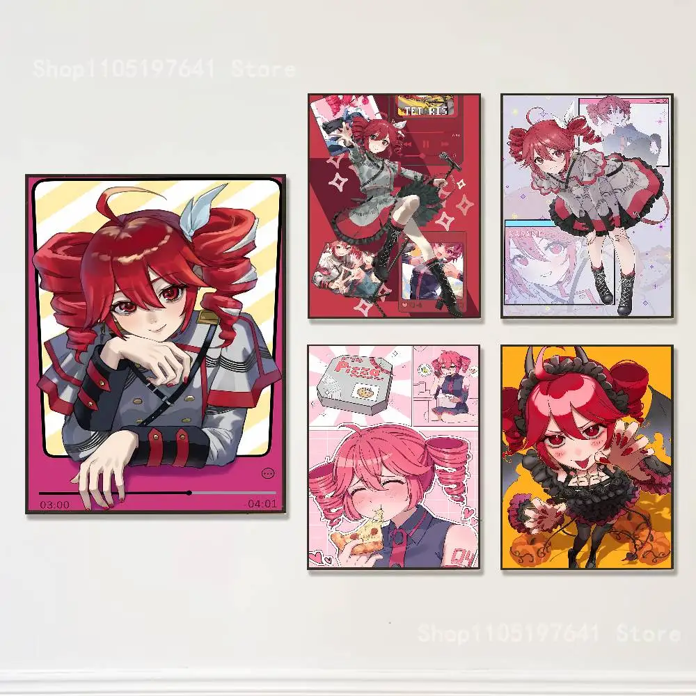 

Fukouna Girl K-Kasane T-Teto Poster Prints Wall Art Picture Painting Gift Living Room Restaurant Bar Large Dec Sticker