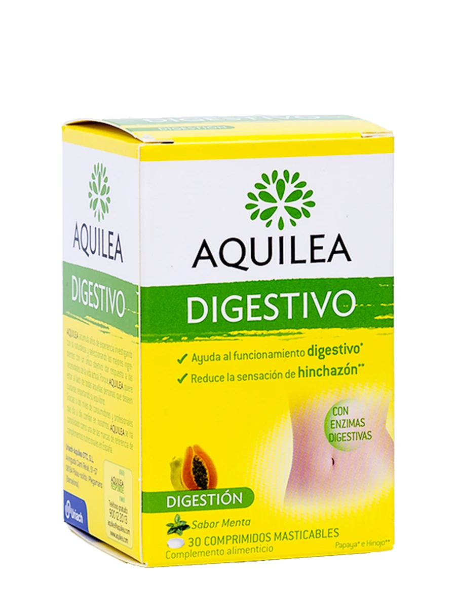 Digestive aqulea 30 chewable tablets-favors digestion and relieves associated symptoms