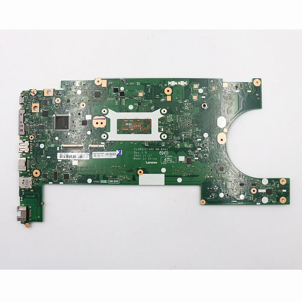 Placa base NM-B461 para ordenador portátil Thinkpad L580 L480, placa base con CPU I3 I5 I7 7TH/8TH 100% completamente probada