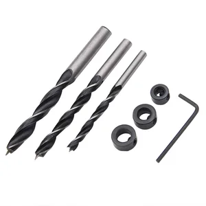 15. Bulucu deliğinin 14 ünitesi ahşap işçiliğine dengelenir, mavi, 7 adet, kontrol, üç noktayı delin, bir takım aletler, ağaç işleme için matkap ucu bit bulucuda en çok satılan 8 ürün-no. 5