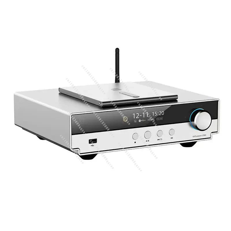 CT90 CD Digital Transport with Bluetooth HiFi Top-loading Disc Tray Design MQA Support