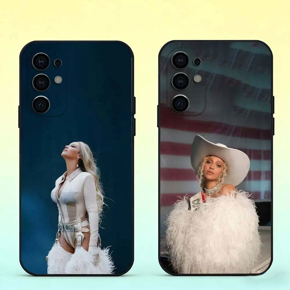 Beyoncé Phone Case For Samsung S25,S24,S21,S22,S23,S30,Ultra,S20,Plus,Fe,Lite,Note,10,Black Cover