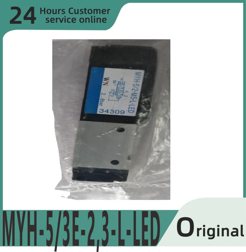 

Совершенно новый оригинальный электромагнитный клапан MYH-5/3E-2,3-L-LED 34306.