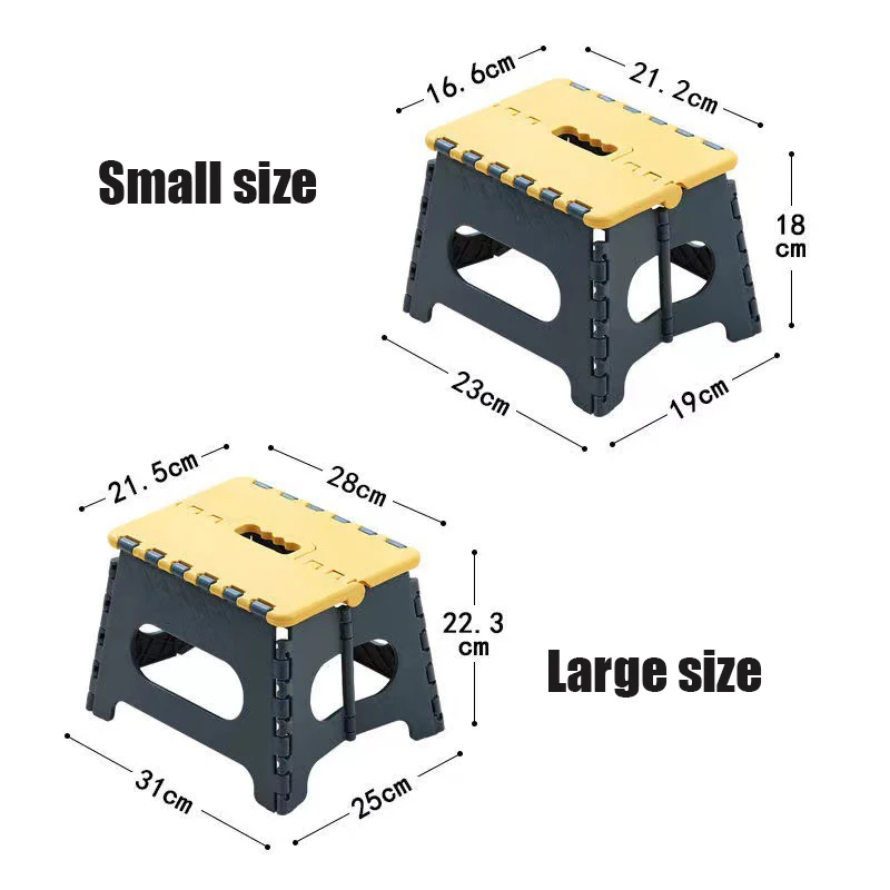 Portable Folding Stool, Multifunctional Stools, Thickened, High Load Bearing, Durable, Camping, Party, Fishing, Lndoor