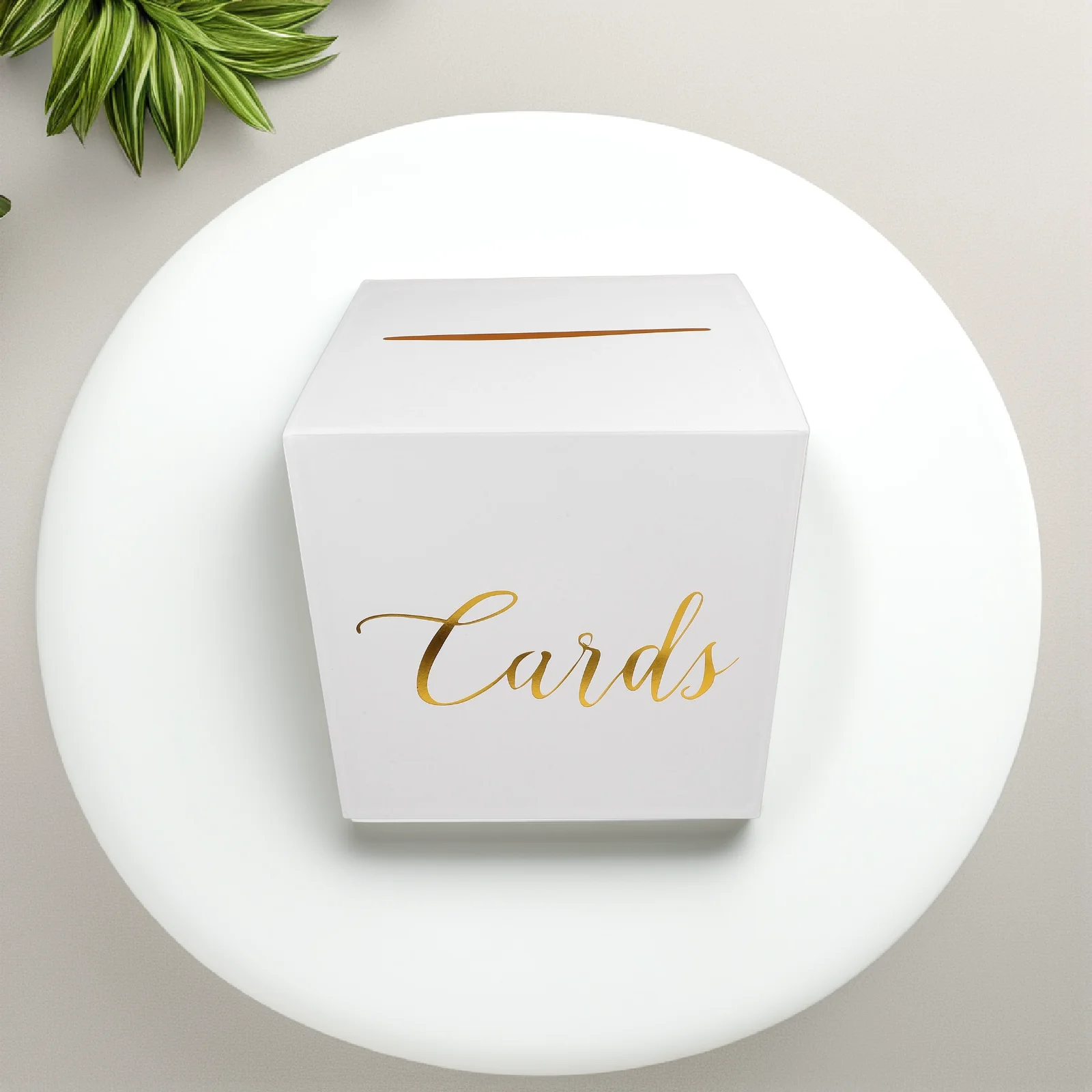 

1 set 1 Set Of Wedding Card Box Paper Blessing Message Storage Decorative Gift Box For Wedding Reception Anniversary Baby Shower