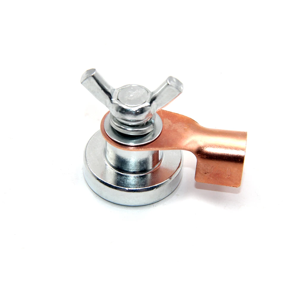 Mini 300A magnetische aardingskop grondapparaat lasmachine magneet aardedraad klem lasgereedschap accessoires