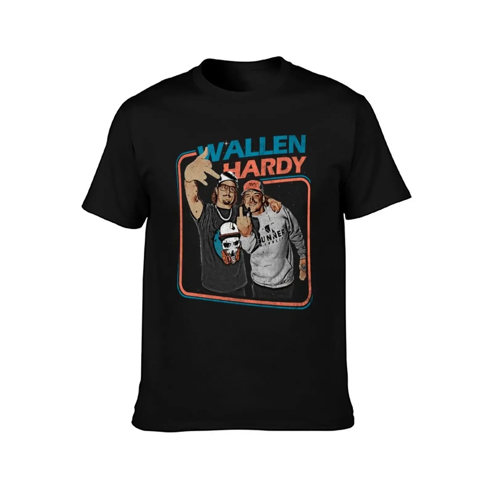 Wallen Hardy Vintage 80s T-Shirt oversized graphic tee korean fashion plain mens plain t shirts