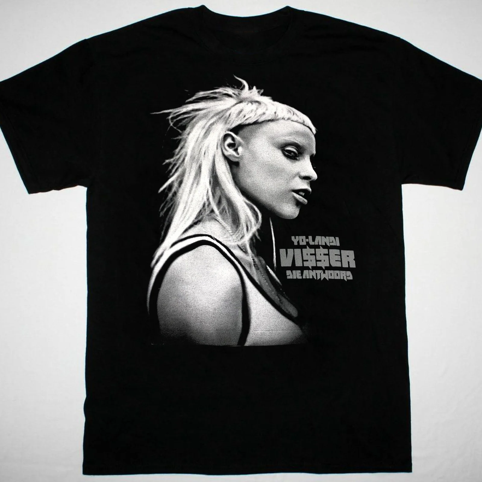 Yolandi Visser Die Antwoord T-shirt Black Cotton All Sizes S to 5XL 2F43