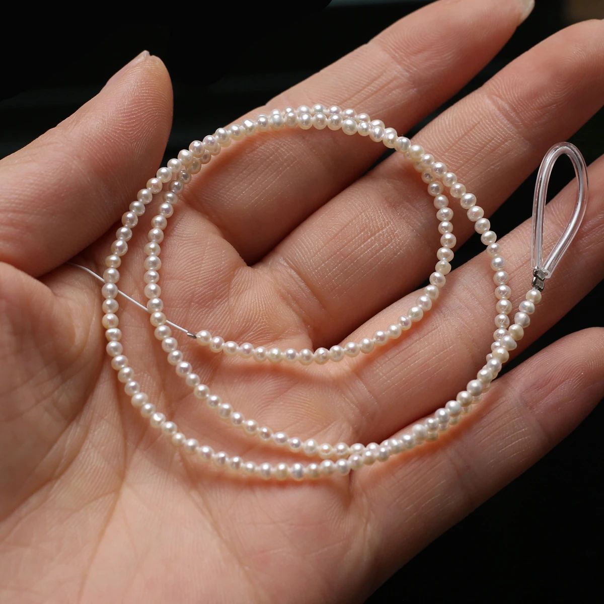 

AAA+ Natural Original Culture Pearl Beads Loose Punch Round Pearl Bead for Jewelry Making Diy Necklace Bracelet Supply