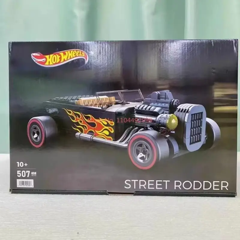 Nuova vendita calda Genuino Hot Wheels Modello di auto statica Puzzle per bambini Modello di auto giocattolo di alta qualità Decorazione del desktop Regalo per bambini