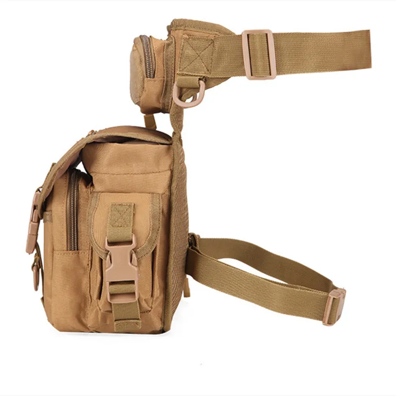 Men Waist Fanny Pack Leg Bag Military Tactical Motorcycle Rider Camera Sports Travel Nylon Male Bum Hip Belt Thigh Fanny Bags view 5