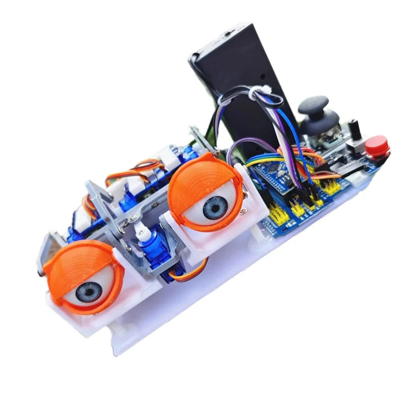 -A89Z Robot For Arduino Mobile Robot Machine Biomimetic Eyes Robotics Science Experiment Boy Program Toy STEM Kit