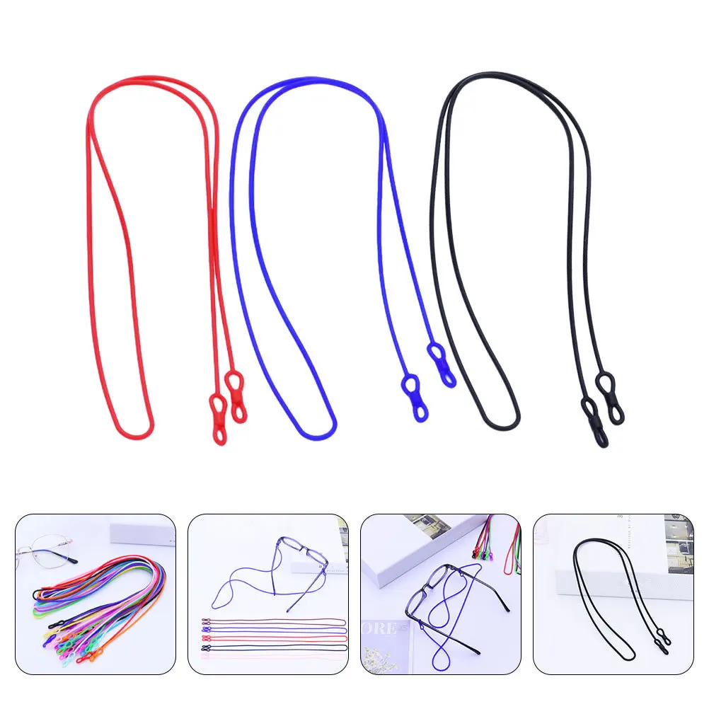 3Pcs Exquisite Glasses Lanyards Decorative Eyeglass Straps Stable Performance Neck Hanging Ropes for Eyewear Glasses Lanyard Men