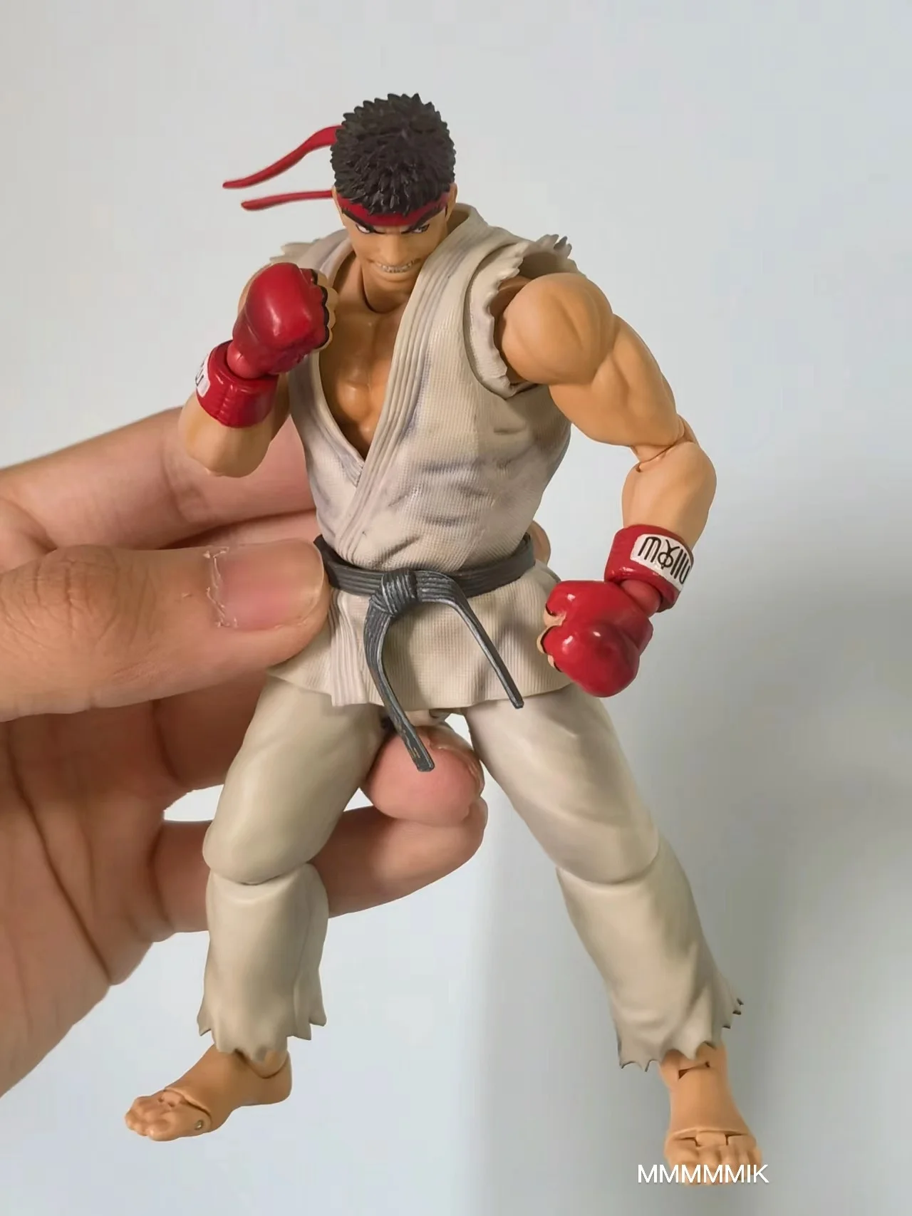 Original Bandai S.H.Figuarts Shf Ryu -Outfit 2- Street Fighter Series In Stock Anime Action Figures Model Toys Boy Birthday Gift