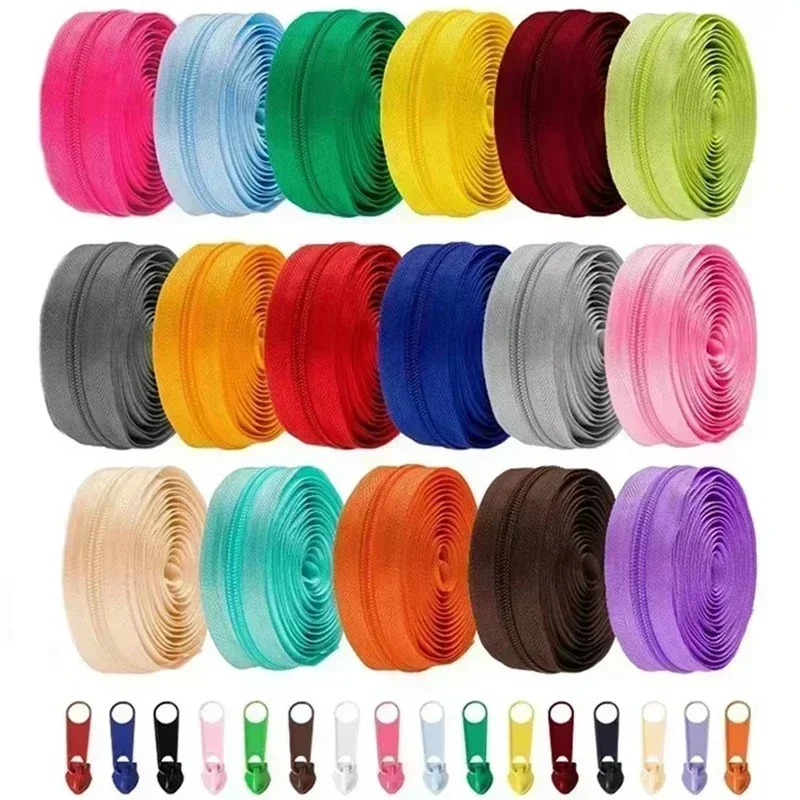 Zips 60 cm — lot de 5