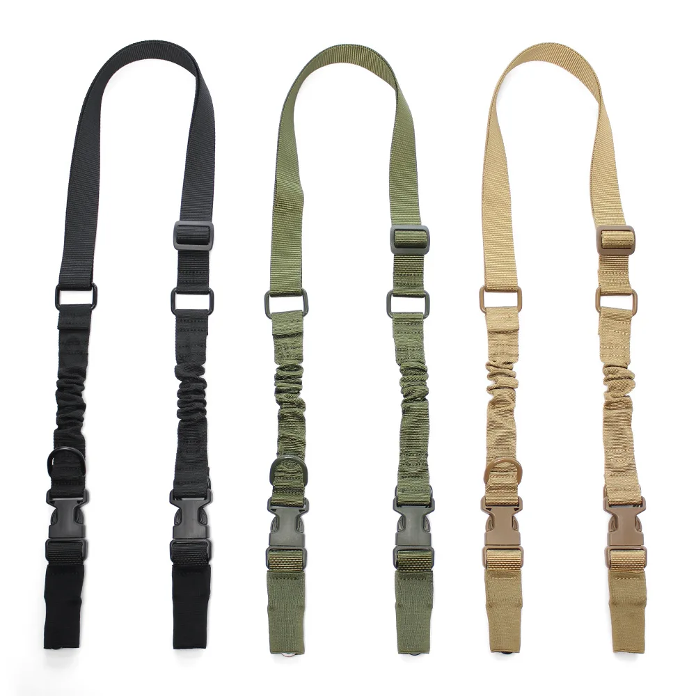 Tactical 2 Point Sling Outdoor Multi-Function Rifle Sling for Airsoft CS Game Training，CP/EMR/ATFG/BK/OD/KH