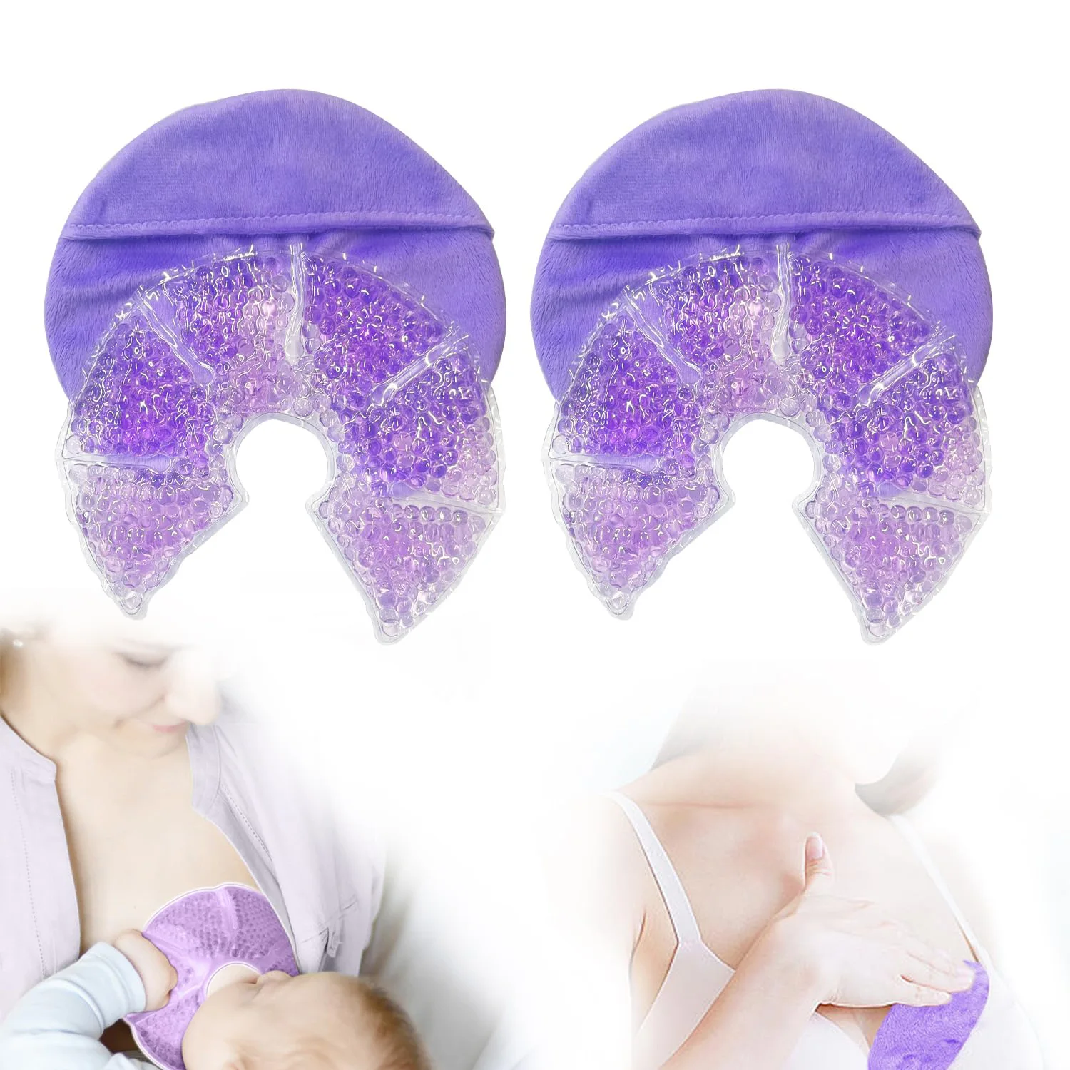 

Gel hot and cold ice pack milk sticker,postpartum milk increase breastfeeding chest sticker,breastfeeding hot compress chestpack