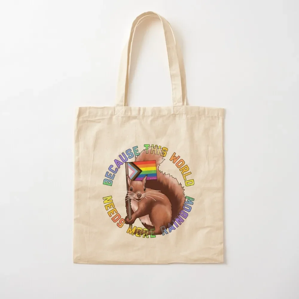 

More Rainbow Squirrel 2023 Tote Bag bag luxury women Candy bags Tote Bag