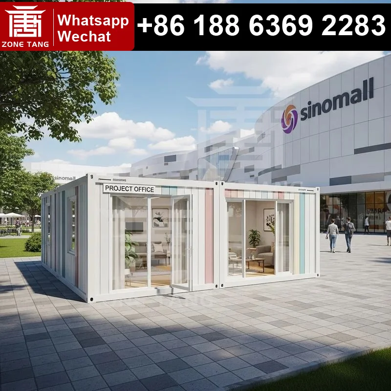 

Роскошный огнестойкий плоский пакет, домашний складной комплект структуры, домики, готовые домики, конференц-зал, транспортировочный контейнер, строительство дома