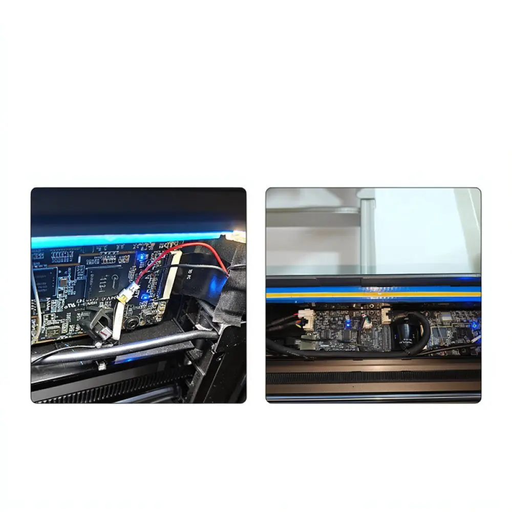 For K2 Plus 3D Printer Accessories COB LED Lamp Strip Adhesive Mount Clear Observation Lighting Hardware