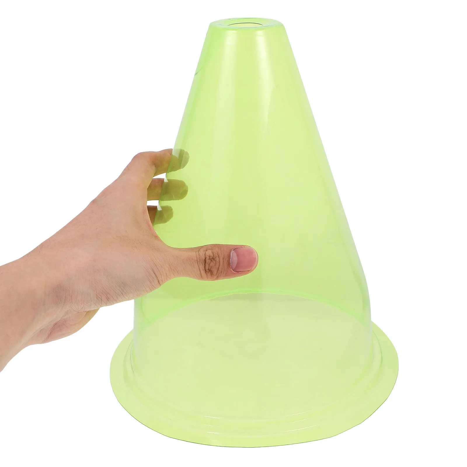 

12Pcs Heavy-Duty Plastic Plant Covers Frost Protection Cloches for Outdoor Gardens Reusable Translucent Air-Vent Garden Plant