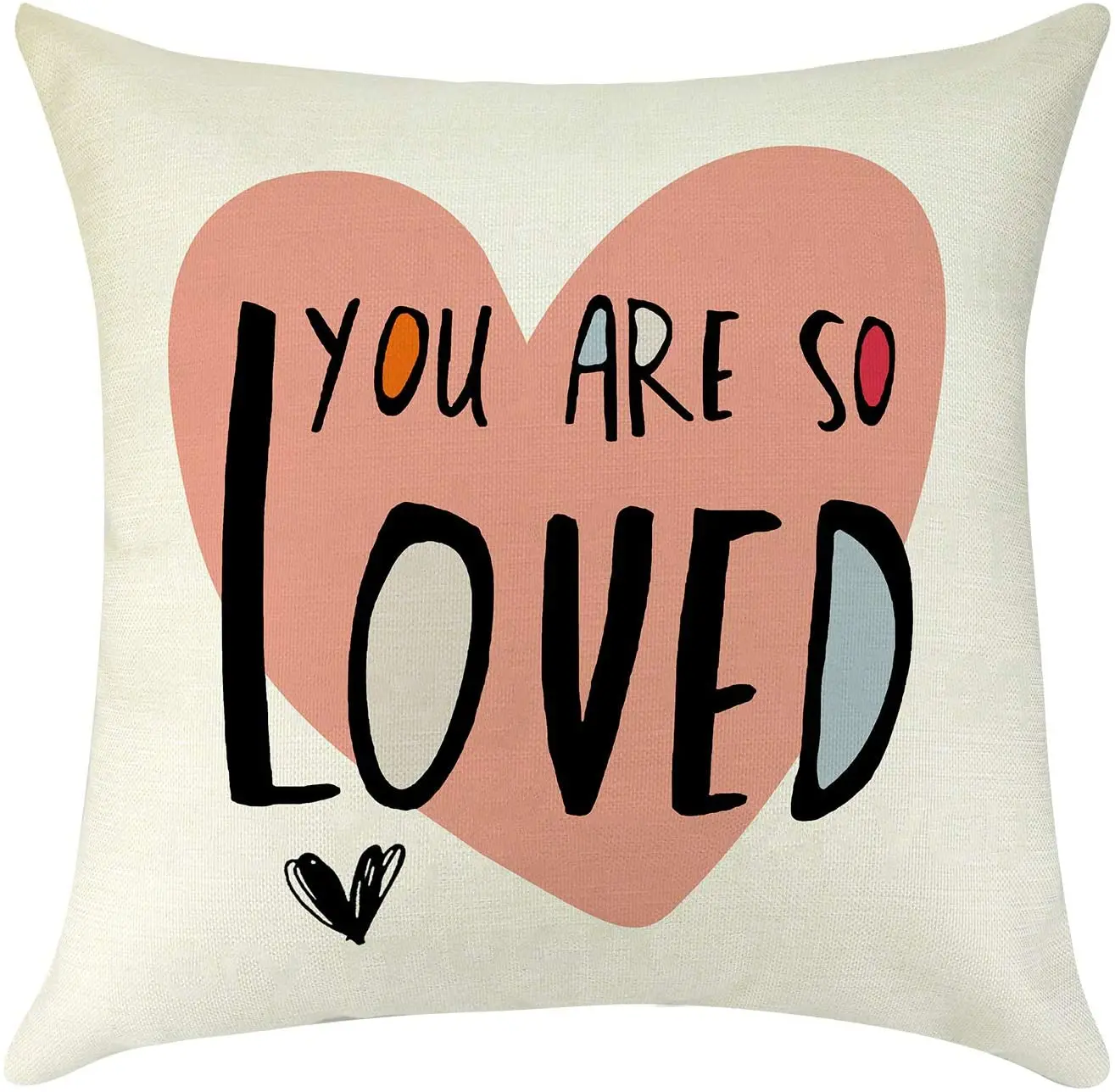 Inspirational Gift for Women Throw Pillow Cover Best Sister Gift Pillowcase Linen Cushion Cover Birthday Mother's Day Home Decor