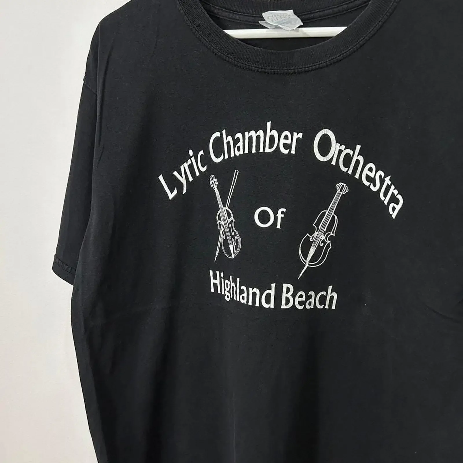 Vintage 2000s Lyric Chamber Orchestra T Shirt size L vintage Washed graphic Top For Everyday Wear Casual fashion homme