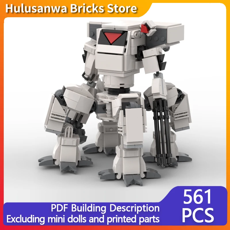 

Military Combat Mecha Model MOC Building Bricks War Equipment Modular Technology Gifts Holiday Assemble Children Toys Suit